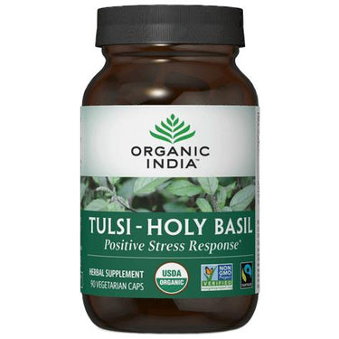 Tulsi - Holy Basil 90 Capsules Organic India Supplement - Conners Clinic